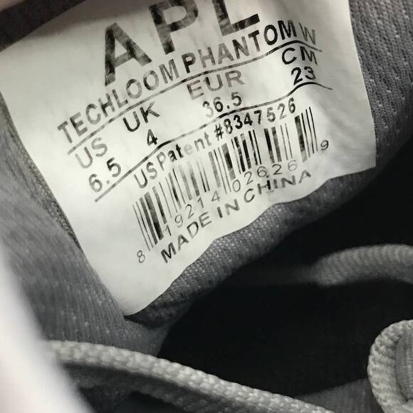 APL Techloom Phantom Grey Sneakers - Picture 9 of 10